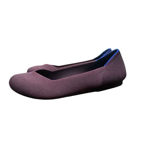 ROTHY’S Round Toe Eggplant Flats - Picture 3 of 8